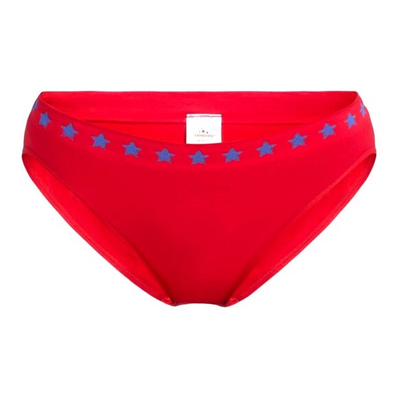 WAY TO GO S (4-6) Celebrate Patriotic 3 Pack Seamless Hipster Panties Stars NWT - Picture 3 of 6